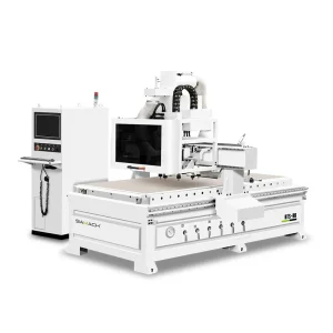 مع مخزن أدوات دائري  (ATC)  بتبديل أدوات أوتوماتيكي CNC ماكينة راوتر