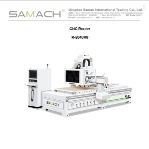 راوتر CNC R-2040 R8